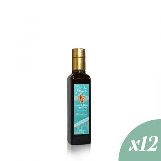 Botella vidrio aceite virgen extra 250ml